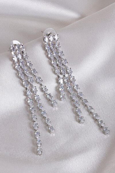 Süspüs Accessories Estelle Luxury Zircon Earrings