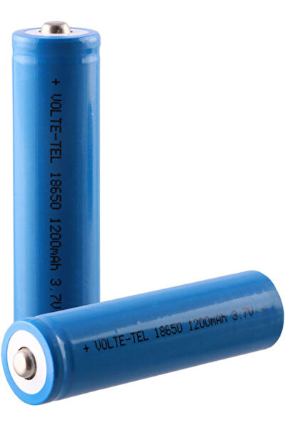 Other Volte-Tel Επαναφορτιζόμενη Μπαταρία 18650 Li-ion 1200mAh 3.7V 1 τεμάχιο