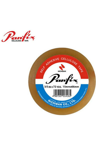 Panfix Ταινία Κυτταρίνης 530.1566 15mm x 66m 10 τεμάχια Διαφανής