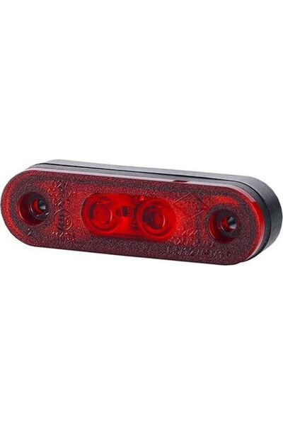 M-TECH Φώτα οροφής φορτηγού 1 τεμάχιο 12 / 24V - Κόκκινο WMLHOR958