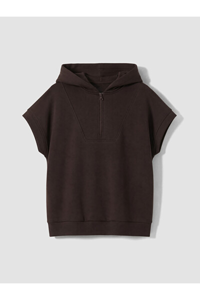 LC Waikiki Rmz Gi̇yi̇m Farkiyla Soft Touch Women's Hoodie