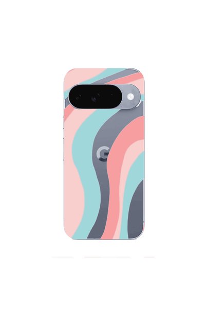 Other Google Pixel 10 Colored lines Transparent Silicone TPU Θήκη