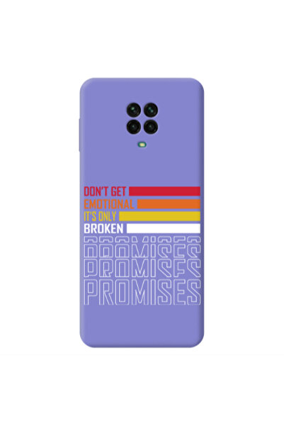 Other Xiaomi Redmi Note 9 Pro Dont Get Emotional Purple Colored Silicone TPU ...