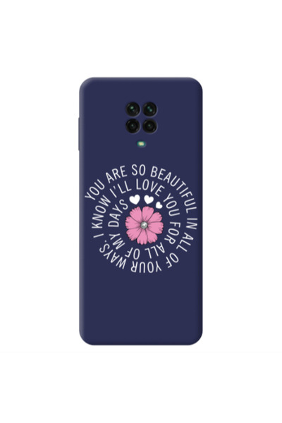 Other Xiaomi Redmi Note 9 Pro Your Ways Dark blue Colored Silicone TPU Θήκη