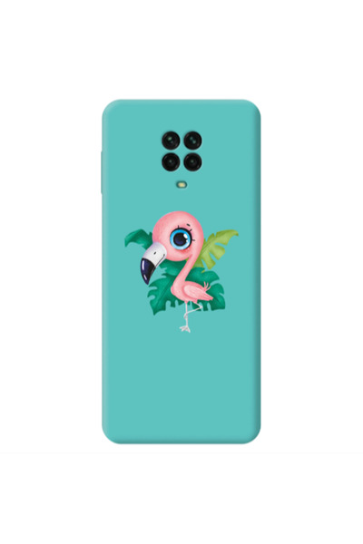 Other Xiaomi Redmi Note 9 Pro Swan Turquoise Colored Silicone TPU Θήκη