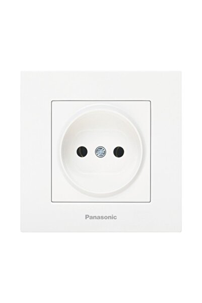 OEM Priză simplă fără împământare Panasonic Karre Plus, alb, incl. ramă