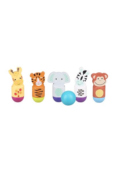 Orange Tree Toys Μπόουλινγκ: Ζώα της Ζούγκλας