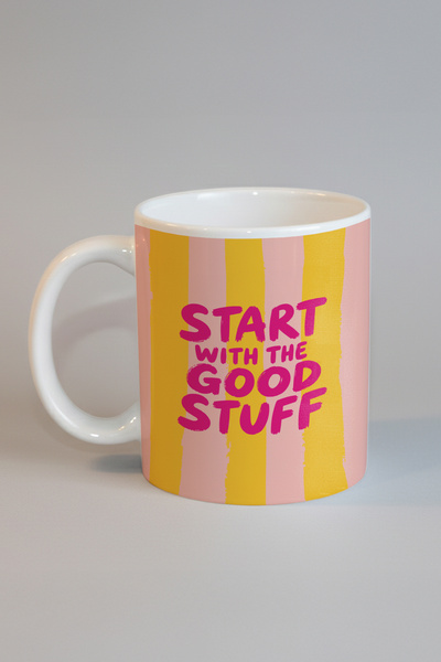 NUUGG Start with the Good Stuff Mug