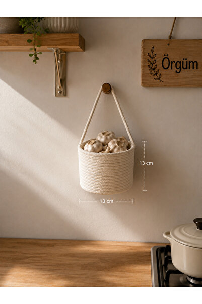 ÖRGÜM Coș decorativ de bucătărie Coș multifuncțional