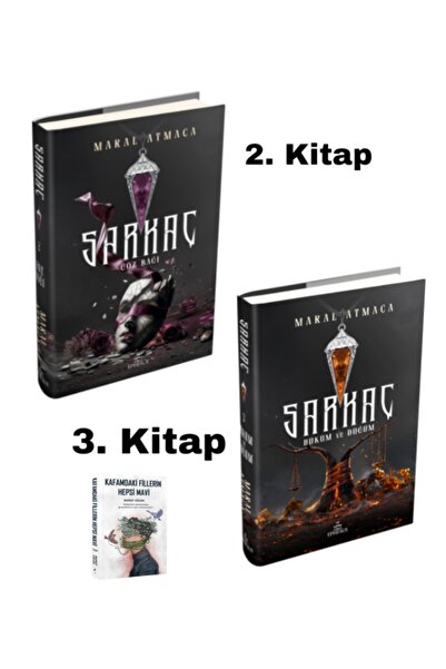 Ephesus Yayınları Sarkaç 2 Göz Bağı ve Sarkaç 3 Hüküm ve Düğüm Maral Atmaca 2...