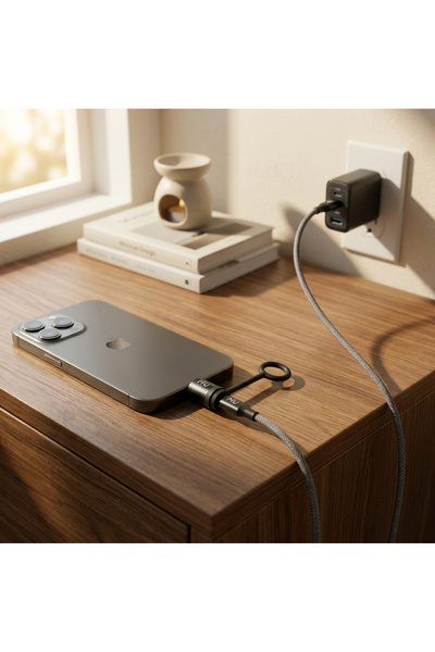 HU HAPPY USER PD 65W USB-C to Lightning Fast Charging Adapter