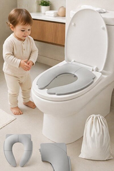 Generic Foldable PP Travel Toilet Seat Baby Potty Training Portable Non Slip ...