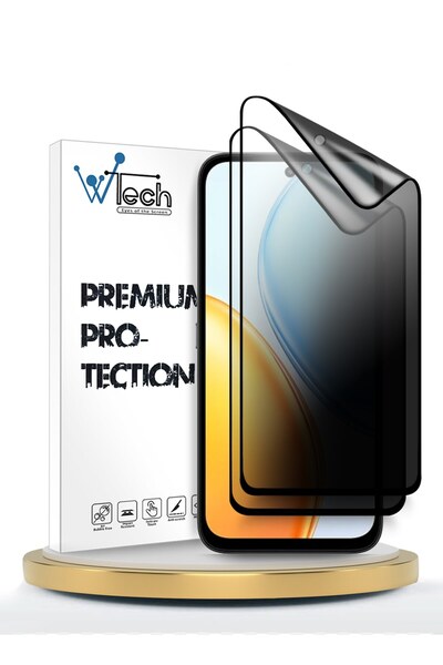 Wtech واقي شاشة نانو سيراميك فاخر لهاتف Honor X7e 5G 2026، تغطية كاملة غير لا...