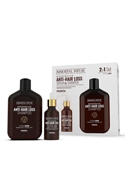 IMMORTAL INFUSE NYC IMMORTAL Infuse Anti-Hair Loss 2in1 Σετ (500+50 ml)