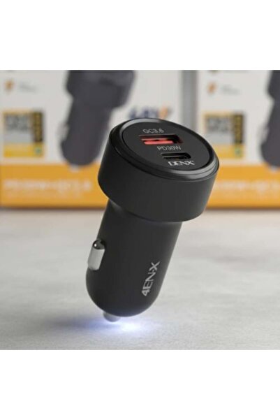 ACTEN DENX DX-134 Car Charger – Fast Charging 48W PD30W + QC3.0 with full pro...