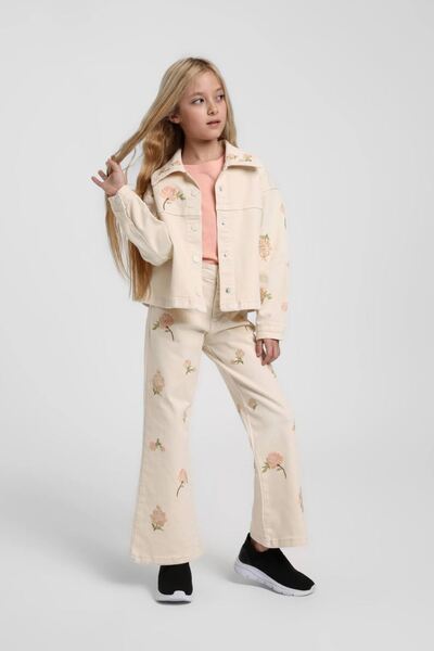 HAUSEkids 5-14 Years Aloura Rose Girls' Set-Latte