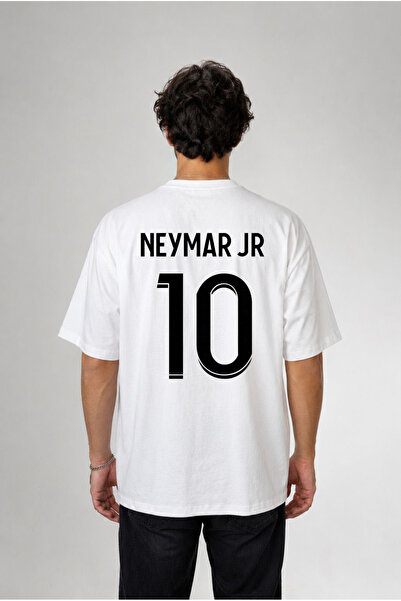 cesita Brazil Brazil World Cup Neymar Printed Cotton White T-Shirt T-Shirt