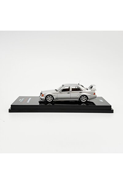 HOT WHEELS Inno64 1/64 MERCEDES BENZ 190E Silver Diecast Scale Model Car
