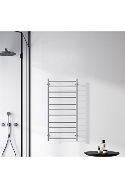 Karag Ηλεκτρική θερμάστρα μπάνιου Χρωμέ TRUMPET 100x48x10εκ. 110W (T30-CH)