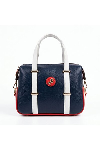 POLO BAG Women's 4-Section Medium-Sized Hand and Shoulder Bag