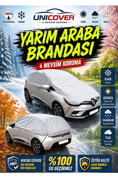 Unicover Hyundai Tucson Uyumlu Yarım Araba Brandası | Su Geçirmez | UV li Gün...