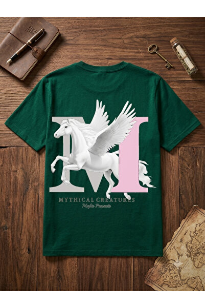 UNCİA OUTDOORS Ženska i muška unisex M ONE UNICORN majica sa širokim izrezom ...
