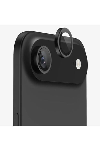 SiPro SiiPro Μεταλλικό Πλαίσιο Προστασίας Κάμερας Μαύρο για το iPhone 17 Air