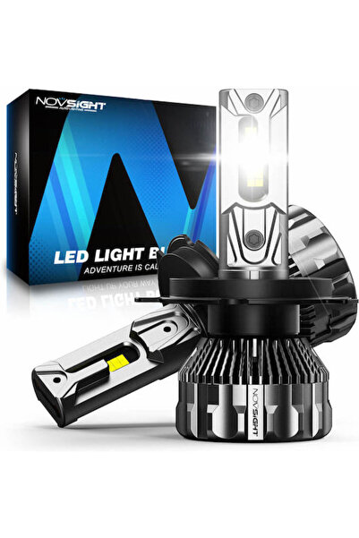 NOVSIGHT Λάμπες Αυτοκινήτου & Μοτοσικλέτας H4 LED 6500K Ψυχρό Λευκό 12-24V 16...