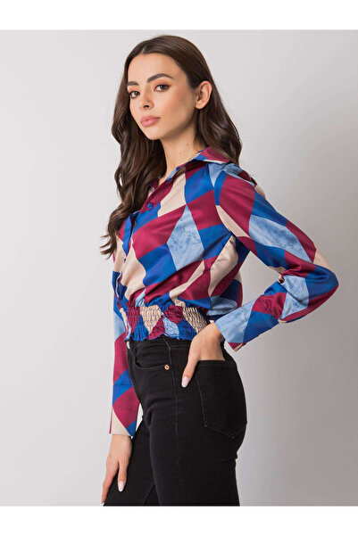 Factory Price Дамска блуза в бордо