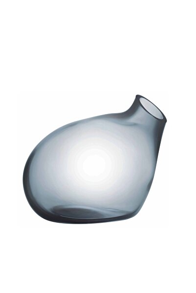 Paşabahçe Bubble Vase Steel Blue 35 Cm, Stylish Decorative Vase