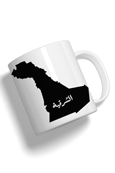 Generic Fashion World Mug Printed with High-quality Eastern map