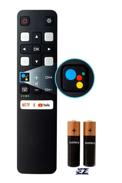ELTRAZONE Universal Voice Remote Control Suitable for TCL Android 4K Smart TV...