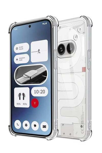 ELTRAZONE غطاء شفاف لهاتف Nothing Phone 2a |   غطاء من مادة TPU مقاوم للصدمات...