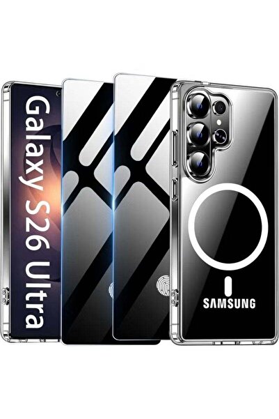 ELTRAZONE Samsung Galaxy S26 Ultra Magnetic Case with 2 Pack Privacy Tempered...