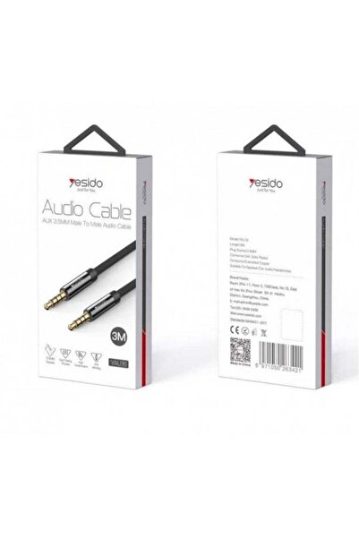 Yesido YAU16 3M AUX Audio Cable | 3.5mm Jack to Jack Stereo Cable for Car, He...