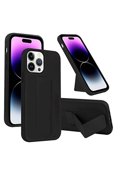 ELTRAZONE Case for iPhone 15 Pro Max Black Magnetic Car Mount Kickstand & Han...