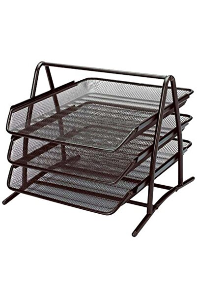 ELTRAZONE 3 Layer Metal Paper Tray (Black)
