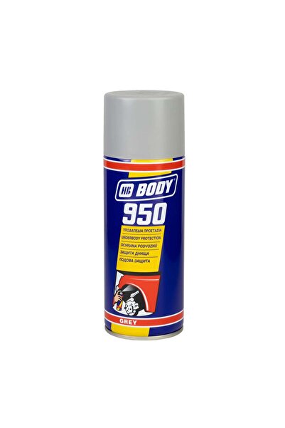 HB BODY 950 Stone Chip Spray 400ml Grey