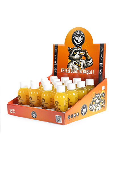PROMİL DETOKS - Bitkisel İçerikli Sıvı İçecek - 16 lı Stand