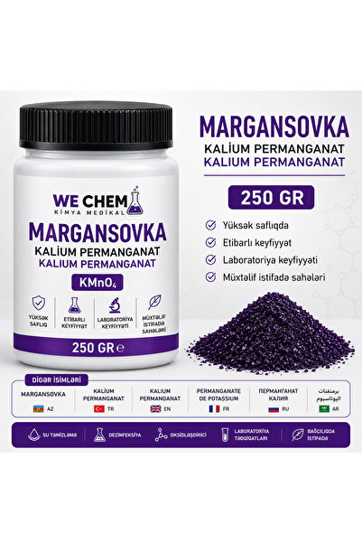 WE CHEM MARGANSOVKA 250G KALIUM PERMANGANAT