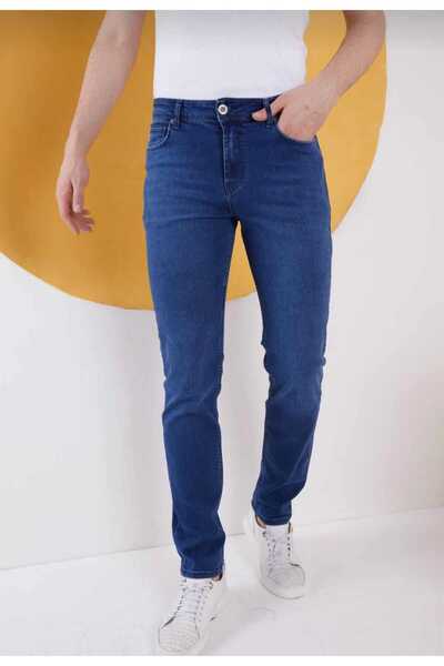 G GOLEND Men's Regular Fit Pipe Leg Flexible Stretch Fabric Jeans Denim Trousers