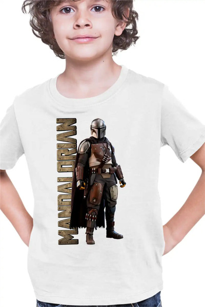 OEM Tricou Copii Baieti Star Wars Mandalorian