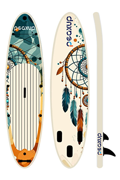 PEAXUP Bohem Şişme Stand Up Paddle Board (SUP) Seti - 335x84x15cm - Kamera Ap...