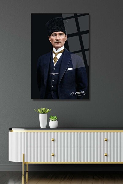 HMDS CONCEPT Atatürk Tablosu, Cam Tablo HMDS0481