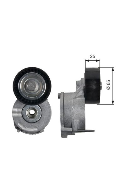 GATES ALMPARCA ALTERNATÖR GERGİ RULMANI KÜTÜKLÜ (232323) ZAFIRA-VIVARO C-P3008-P308-P5008-P508-P407-EXPE