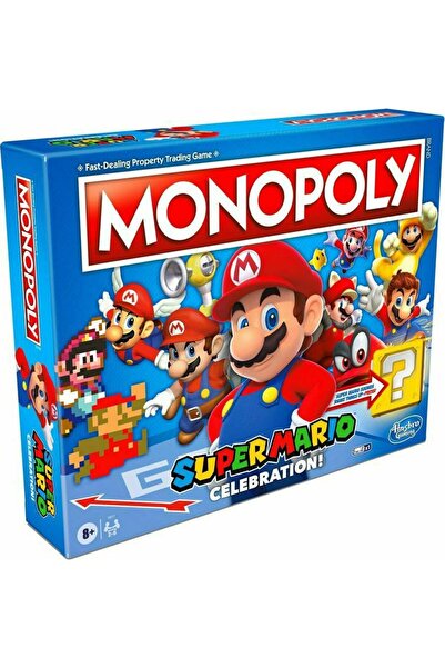 Hasbro Μονόπολη Σούπερ Μάριο Εορταστικό Επιτραπέζιο Παιχνίδι (E9517)