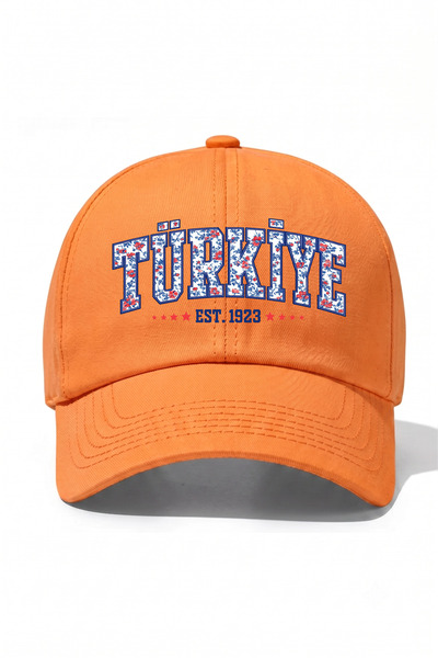 l'eivor Turkey 1923 Special Tile Design Printed Cotton Hat