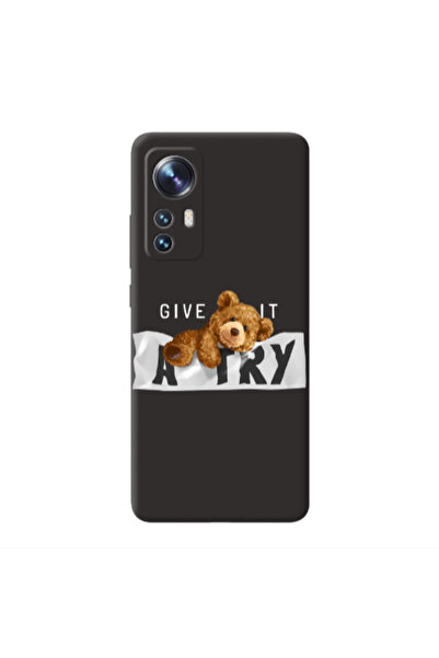 Other Xiaomi Mi 12 Pro Give me Black Colored Silicone TPU Θήκη