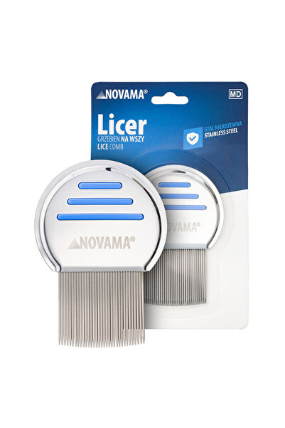 Novama Pieptene Licer pentru indepartarea paduchilor si a lindinilor, din ote...