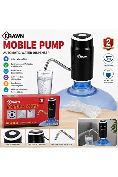 AL-DHIA KRAWN Mobile Pump – Rechargeable Water Dispenser